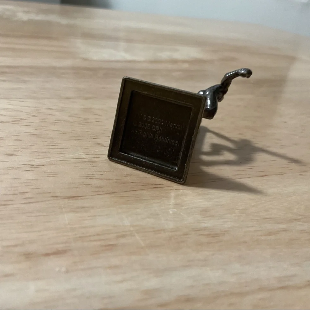 Monopoly SpiderMan hanging on Pole Token Replacement Game Part Piece Metal 2007